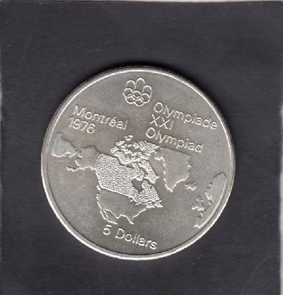 Beschrijving: 5 Dollar  S-OLYMPIC  MAP